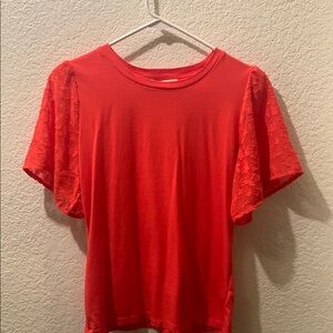 Michael Kors coral Short Sleeve T-Shirt